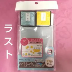 シャチハタ 消しゴムはんこ クリアほるナビ　TRYセット はんこどり