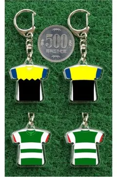 騎手　ユニフォーム　ビックサイズ　キーホルダー　２個セット