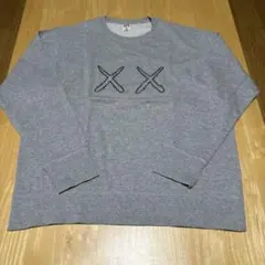 K*様 KAWS UT｜グレー トレーナー XX刺繍