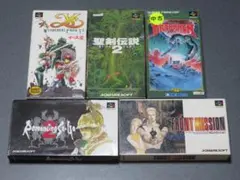 スーパーファミコンソフト6本セット ごろー様専用