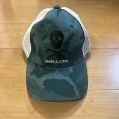 MARK & LONA 迷彩キャップ MARK & LONA 迷彩柄キャップ FREE
