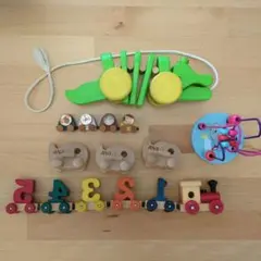 ベビートイ おもちゃ 木製 知育玩具　5点セット