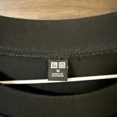 UNIQLO ブラック 半袖ワンピース M