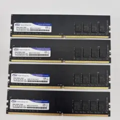 動作確認済 Team Group DDR4 16GB×2 32GB/#3A0 - メルカリ