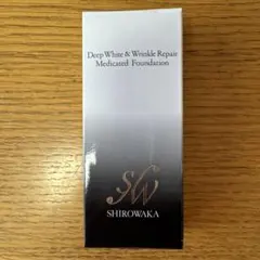 シロワカ ディープホワイト&リンクルリペア メディケィティットファンデーション