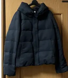 美品❣️ワールドindexショートダウンコート／ネイビーMサイズ