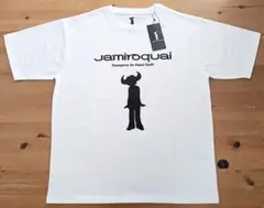 【新品・未使用・タグ付き】ジャミロクワイ Tシャツ M 白 Jamiroquai