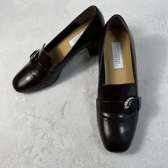美品 MACKINTOSHフィロソフィー ビットローファー パンプス 本革 23のサムネイル