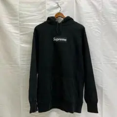 ◆Supreme ボックス ロゴ ブラック パーカー　10235のサムネイル