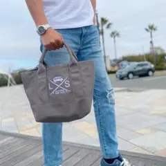 西海岸系⭐︎LUSSO SURF ミニトートバッグ　グレー　ロンハーマンのサムネイル