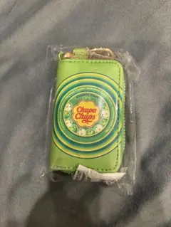 チュッパチャプスキーケース　黄緑色