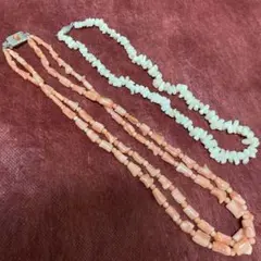 珊瑚　ネックレス