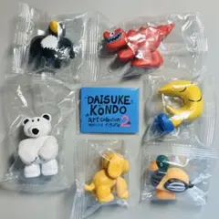 DAISUKEKONDO アートコレクションマスコットフィギュア2　全6種コンプ