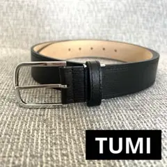 TUMI レザー ベルト 黒のサムネイル
