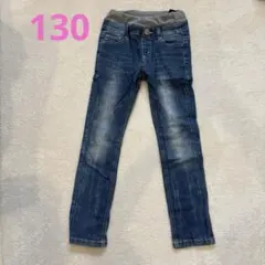 MPS デニムブルー 130 スリムフィットパンツ