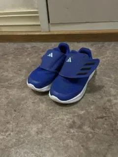 adidas 美品　14センチ　即日発送　アディダス　青　ベビー
