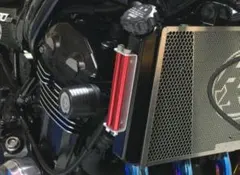 未使用】リクセンカウル フロントバッグ KF884 グレー【おまけ付