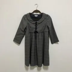 丸襟ワンピース 膝上ワンピース Ｍサイズ earth music&ecology