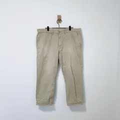 オールドネイビー　スリムフィットチノパン　ベージュ　大きいサイズのサムネイル