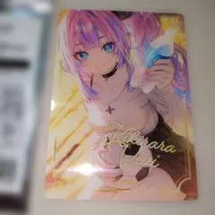 ホロライブ　綺々羅々ヴィヴィ　フォト風カード　秋のおでかけ衣装　ローソン限定