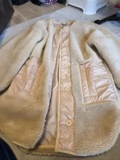 PUMA フリースジャケット L ベージュ