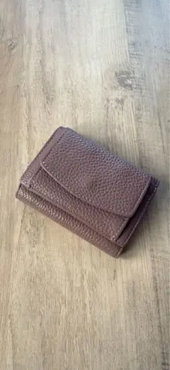 ミニウォレット｜ミニ財布　ピンクベージュ