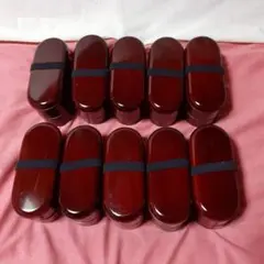未使用●10個セット●たつみや漆器●スリム2段弁当箱 2026年最新】たつみや お弁当箱 スリム二段弁当の人気アイテム - メルカリ