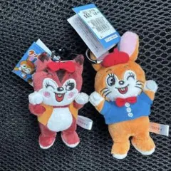 【新品定価3960円】クッピーラムネ　ぬいぐるみマスコット　2点セット