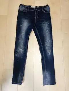 Avid Jeans スキニー Lサイズ 34デニール