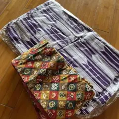 レトロ浴衣◯帯と浴衣セット◯クリーニング済