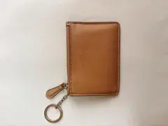 COACH コーチ　パスケース　コインケース　ベージュ