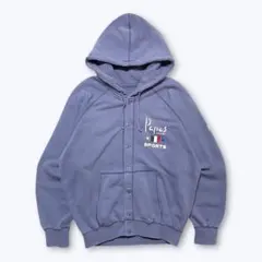 美品　パパス　PAPAS パーカー　L PAPAS（パパス） #anc トレーナー・パーカー L 赤系 ジップアップ ロゴ