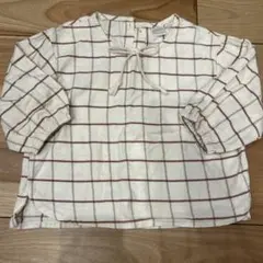Tete a Tete チェック柄シャツ 90サイズ