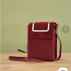 InRed  Marisol 掲載　Hashibami/トラピーズポシェット