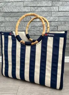 LeSportsac Atelier バンブーブックトート 2WAY ブルー - メルカリ