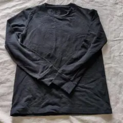 HEATTECH 極暖コットン 長袖 アンダーシャツ 150 黒