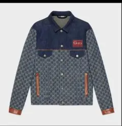 極希少 GUCCI　エコウォッシュド　デニム ボンバージャケット50(L～XL)のサムネイル