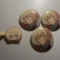 あんさんぶるスターズ 天祥院英智 缶バッジ イベコレ 開花前 SS 前髪クリップ