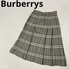 ヴィンテージ Burberrys バーバリー プリーツスカート ノバチェックのサムネイル