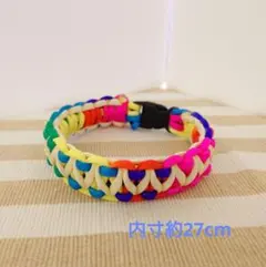 パラコード首輪　no.W-40