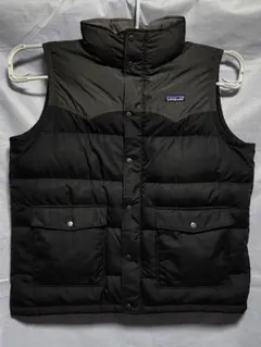 patagonia パタゴニア ダウンベスト　Lサイズ ブラック 2025年最新】パタゴニア ダウンベストの人気アイテム - メルカリ