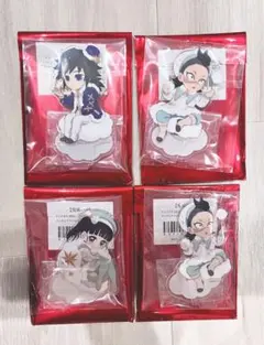 鬼滅の刃　クリスマス　2024　アクリルスタンド　冨岡義勇　玄弥　カナヲ