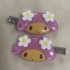 サンリオ トコナツバケーション 前髪クリップ マイメロ　マイメロディ　 日焼け