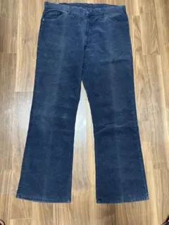 80s LEVI'S 517 コーズパンツ　42タロン ネイビー