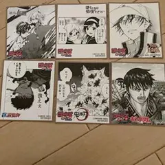 ジャンプフェア2021 ミニ色紙