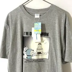 【未使用】I'm Doraemon きれいなジャイアン Tシャツ グレー Lのサムネイル