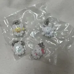 匿名配送サンリオめじるしアクセサリー ふわふわスノー4点セット