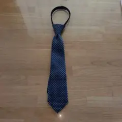 キッズ ネクタイ ネイビー 　マザウェイズ