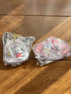 サンリオキャラクターズ　パッケージチャーム2個セット