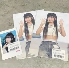 HI-SUMMER オンラインくじ　チェキ風カード　ステージフォト　村上璃杏